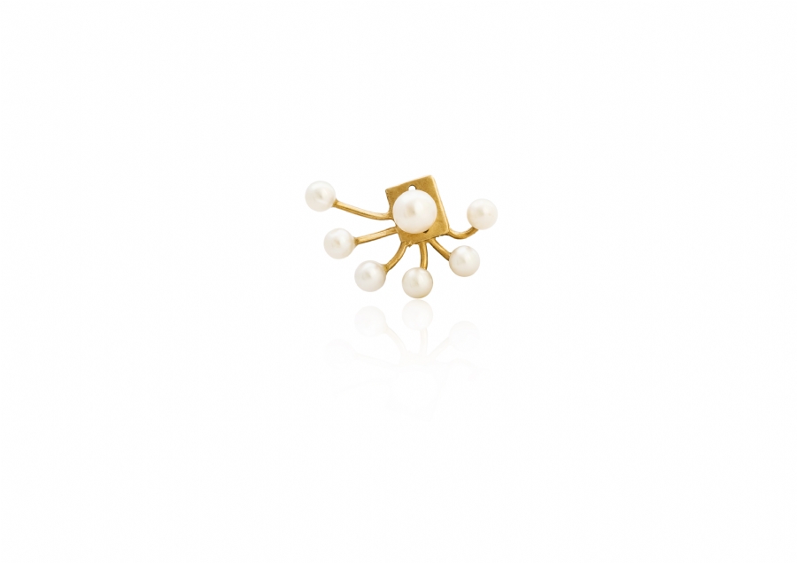 Allaround Pearl earring - Right ear