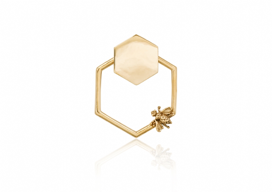 Bee my Home Earring 