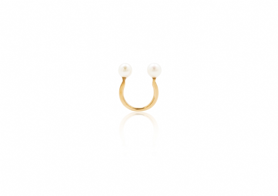 Twins Pearls ring