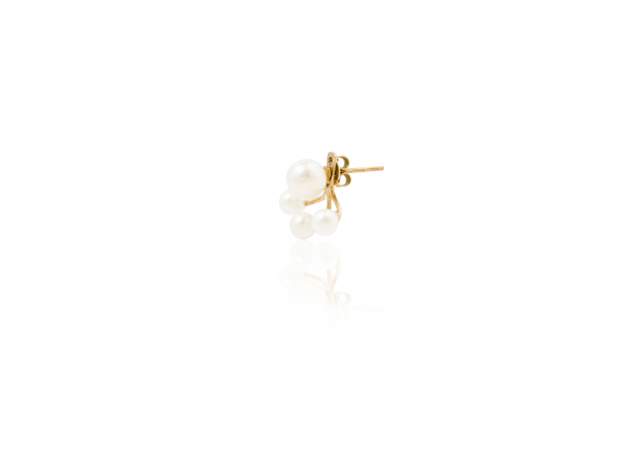 All around Pearl earring