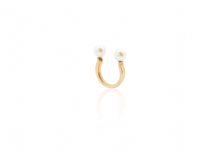 Twins Pearls ring