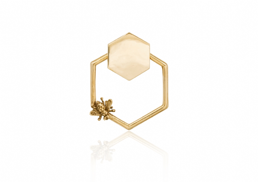 Bee my Home Earring 